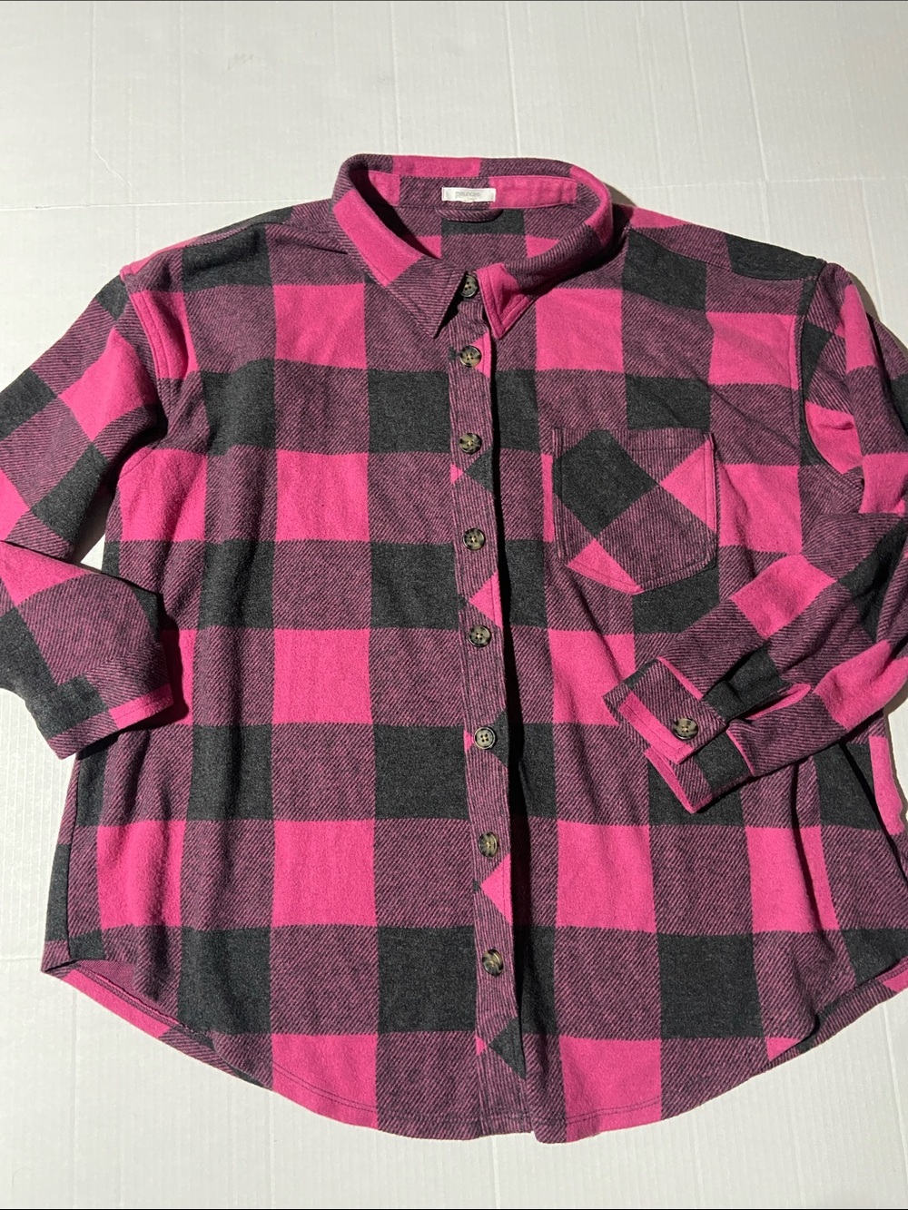 Maurice’s Buffalo Check Button Down Shirt